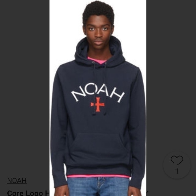 サイズは Supreme - NOAH ノア ロゴフーディー パーカー Mの通販 by ...