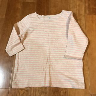 ムジルシリョウヒン(MUJI (無印良品))の無印 女の子七分袖Ｔシャツ(Tシャツ/カットソー)