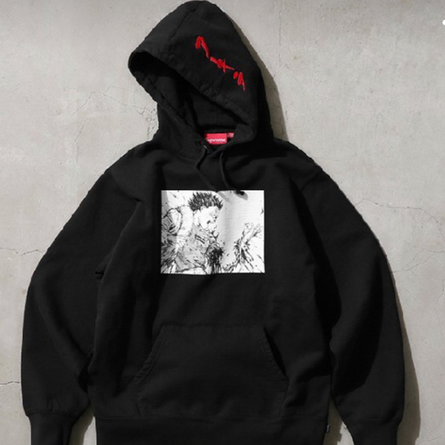 新品 supreme アキラ arm Hooded Sweatshirt Lメンズ