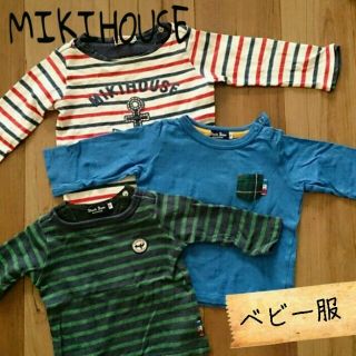 ミキハウス(mikihouse)のミキハウス長袖size70,80(Tシャツ(長袖/七分))