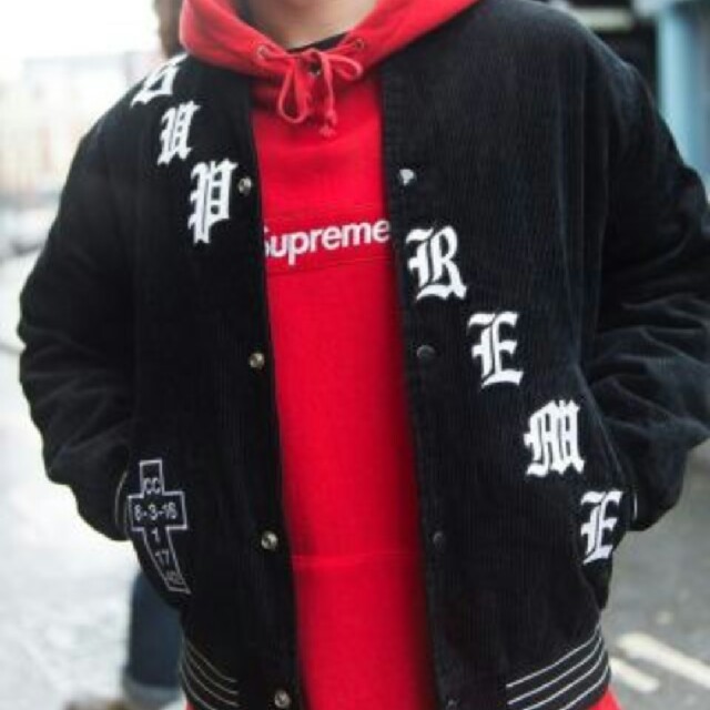 Supreme シュプリーム コーデュロイ ジャケット ブラック Supreme シュプリーム コーデュロイ ジャケット ブラック