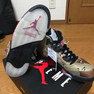 シュプリーム(Supreme)の新品未使用 28cm supreme airjordan5(スニーカー)