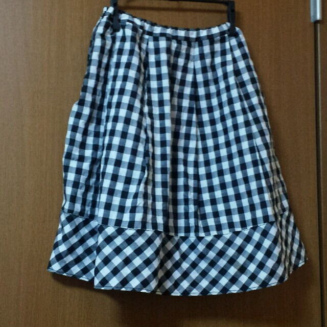 ギンガムチェックスカート  レディースのスカート(ひざ丈スカート)の商品写真