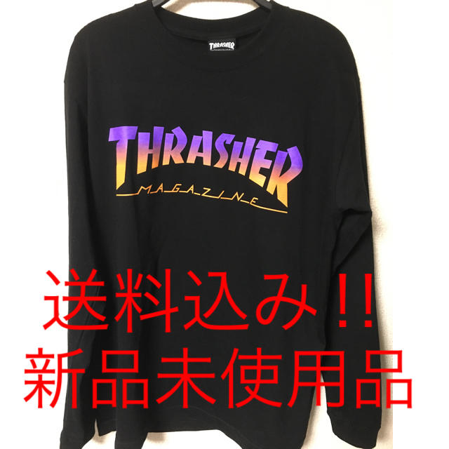 THRASHER(スラッシャー)のTHRASHER MAGAZINE スラッシャー ロンT ロングTシャツ グラデ メンズのトップス(Tシャツ/カットソー(七分/長袖))の商品写真