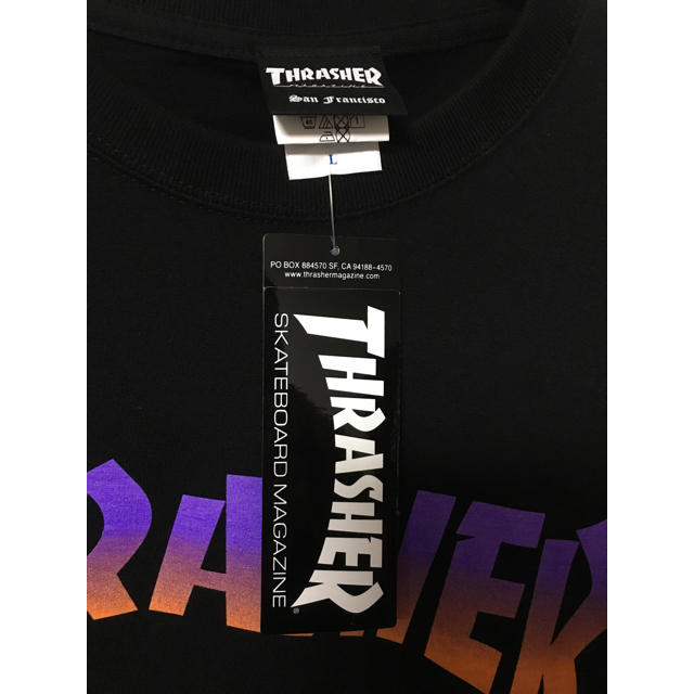 THRASHER(スラッシャー)のTHRASHER MAGAZINE スラッシャー ロンT ロングTシャツ グラデ メンズのトップス(Tシャツ/カットソー(七分/長袖))の商品写真