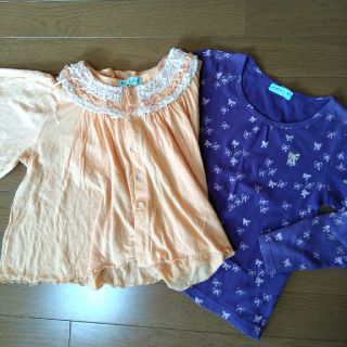 ハッカキッズ(hakka kids)のhakka kids♡130cm♡トップスセット(Tシャツ/カットソー)