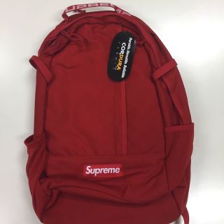 シュプリーム(Supreme)の赤 supreme Backpack バックパック(バッグパック/リュック)