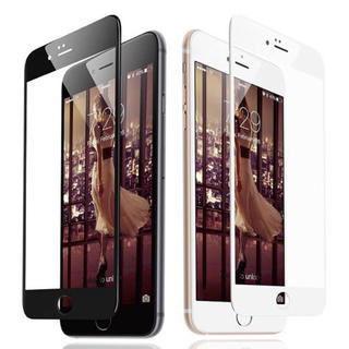 iphone7ガラスフィルム iPhone6/6s 強化 全面保護フィルム(保護フィルム)