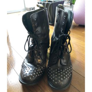 ドクターマーチン(Dr.Martens)のDr.Martin☆ドクターマーチン☆スタッズヒールブーツ(ブーツ)