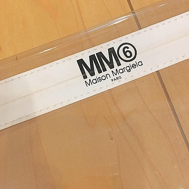 MM6(エムエムシックス)のMM6 クリアポーチ SPUR付録 レディースのファッション小物(ポーチ)の商品写真