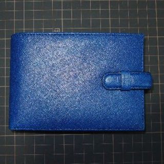 ファイロファックス(Filofax)のお財布手帳　filofax ファイロファックス　ポートベロー　M2　ブルー(手帳)