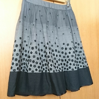 エムズグレイシー ひざ丈スカート（ドット ・ ブラック/黒色系）の通販 18点 | M'S GRACYのレディースを買うならラクマ