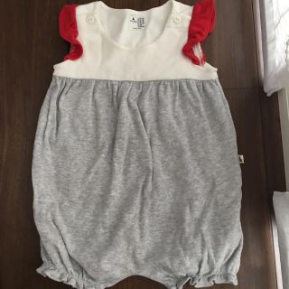 ベビーギャップ(babyGAP)の美品☆baby GAP 80㎝ ノースリーブロンパース(ロンパース)