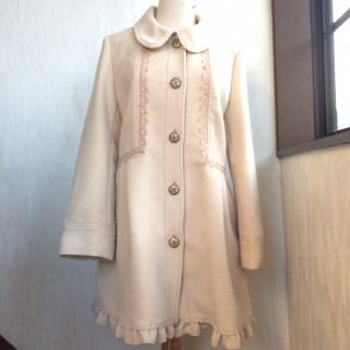 アクシーズファム(axes femme)の＊axes＊アクシーズファーム/アウター/ベージュ(ロングコート)