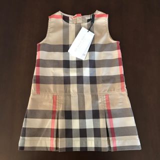 バーバリー(BURBERRY)の新品 バーバリーチルドレン チェック ワンピース(ワンピース)