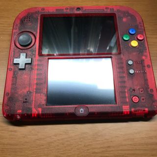 ニンテンドー2DS(ニンテンドー2DS)の2DS 赤 (携帯用ゲーム機本体)