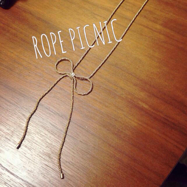 Rope' Picnic(ロペピクニック)のRope picnicロングネックレス レディースのアクセサリー(ネックレス)の商品写真