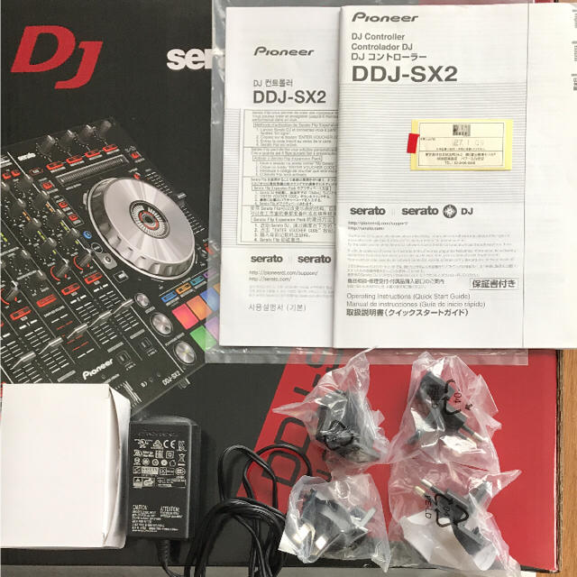 Pioneer(パイオニア)の超美品‼︎Pioneer DDJ-SX2 serato DJコントローラ 楽器のDJ機器(DJコントローラー)の商品写真