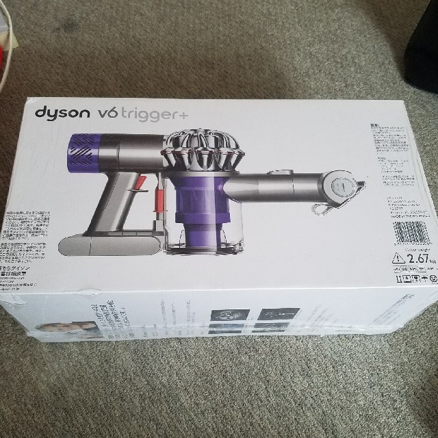 Dyson(ダイソン)のdyson v6 trigger + 新品未使用 スマホ/家電/カメラの生活家電(掃除機)の商品写真