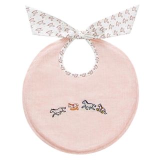 Hermes - エルメス スタイ 前掛け 新品 ピンク 女の子 【定価以下】の