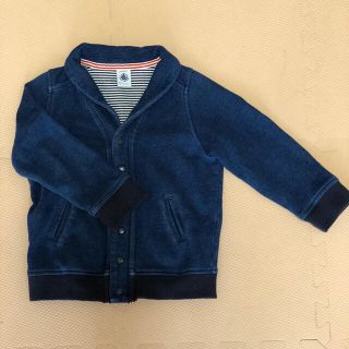 プチバトー(PETIT BATEAU)のwswa様専用☆プチバトー ブルゾンとボーダーパーカー☆2点セット(ジャケット/上着)