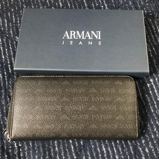 ARMANI JEANS(アルマーニジーンズ)のアルマーニジーンズ 長財布 オーガナイザー メンズのファッション小物(長財布)の商品写真