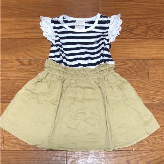 ブランシェス(Branshes)の美品 ♪ ブランシェス ワンピース size 90(ワンピース)