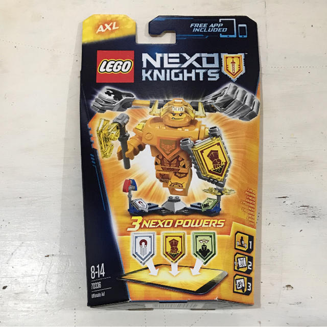 Lego(レゴ)の新品 LEGO レゴ ネックスナイツ シールドセット アクセル 70336 キッズ/ベビー/マタニティのおもちゃ(積み木/ブロック)の商品写真