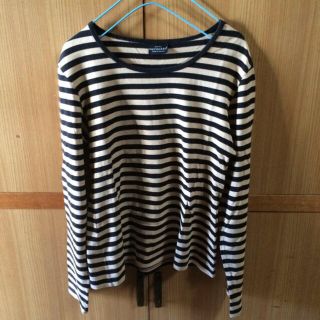 マリメッコ(marimekko)のボーダーカットソー(カットソー(長袖/七分))