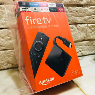 【新品】Fire TV (New モデル) 4K•HDR対応、音声認識リモコン付(その他)