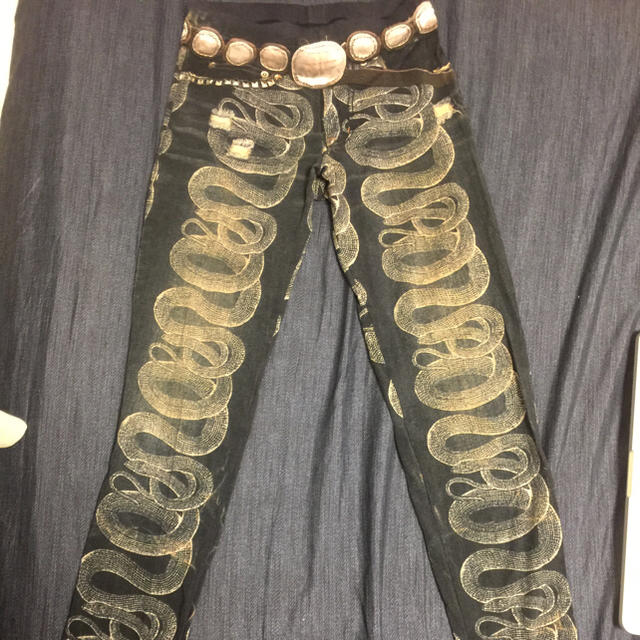 HYSTERIC GLAMOUR - 【ほぼ新品】ヒステリックグラマー レギンス ヘビ