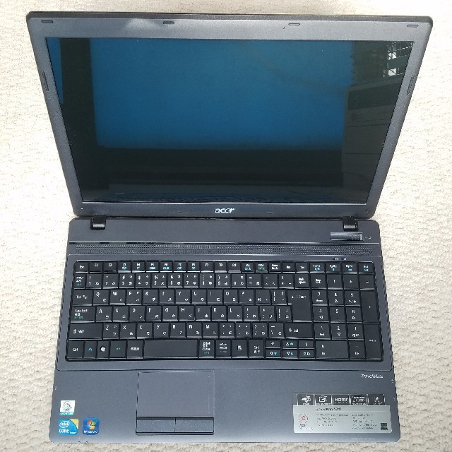 Acer(エイサー)のAcer TravelMate 5740-X322 NEW50 i3 通電 スマホ/家電/カメラのPC/タブレット(ノートPC)の商品写真