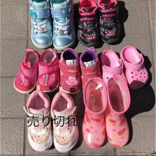 クロックス(crocs)のりっくっち様 専用  6足セット 長靴 スニーカー クロックス イフミー(スニーカー)