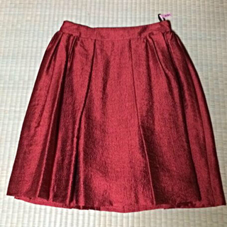 イネド(INED)のINED真っ赤なスカート♡(ひざ丈スカート)
