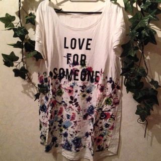 ローリーズファーム(LOWRYS FARM)のローリーズファーム＊Tシャツワンピ(Tシャツ(半袖/袖なし))