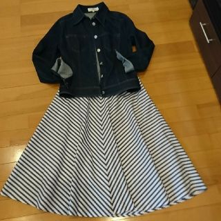 ルクールブラン(le.coeur blanc)のルクールブラン♪イエナ♪プランテ♪アンタイトル♪トゥモローランド♪ZARA(ひざ丈スカート)