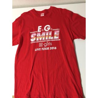 E-girls ツアーTシャツ EG SMILE 三枚セット(ミュージシャン)