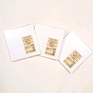 ムジルシリョウヒン(MUJI (無印良品))の【未使用品】無印良品 絵本ノート 3冊セット(ノート/メモ帳/ふせん)