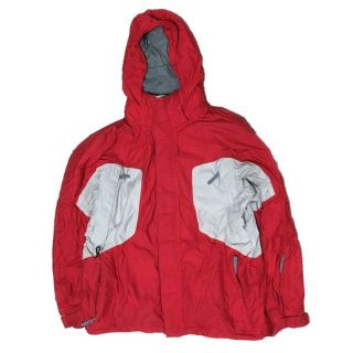 ザノースフェイス(THE NORTH FACE)のノースフェイス マウンテンパーカー 赤 L スキー ハイベント ジャケット(マウンテンパーカー)