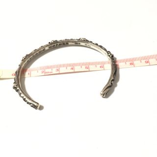 クロムハーツ(Chrome Hearts)のクロムハーツ バングル シルバー  BANGLE SBT(バングル/リストバンド)