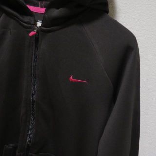 ナイキ(NIKE)のUS ナイキ ジップ パーカー 薄地 DRY FIT ドライフィット(パーカー)