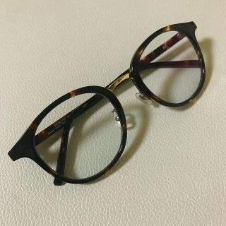 ゾフ(Zoff)のZoff ゾフ 茶色 ブラウン べっこう オシャレ UVカット メガネ(サングラス/メガネ)