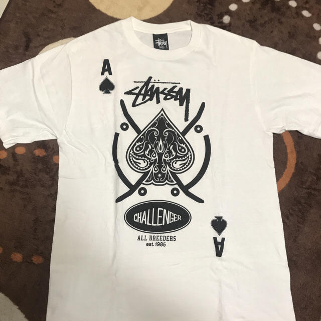 STUSSY(ステューシー)のStussy&challenger コラボTシャツ 値下げ！！ メンズのトップス(Tシャツ/カットソー(半袖/袖なし))の商品写真