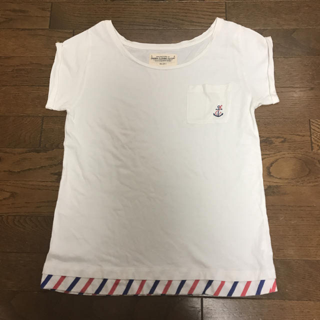 Graniph(グラニフ)のマリン柄Ｔシャツ レディースのトップス(Tシャツ(半袖/袖なし))の商品写真