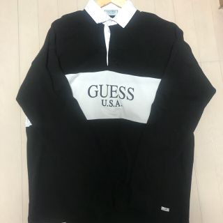 ゲス(GUESS)のguess green label モンキータイム 長袖ポロシャツ(ポロシャツ)