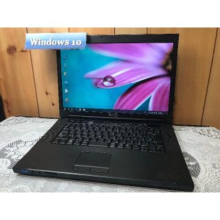 デル(DELL)のVostro◆Windows10 2コア 160GB Wi-FI DVD 2GB(ノートPC)