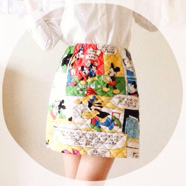 Disney(ディズニー)のキルトスカート レディースのスカート(ミニスカート)の商品写真