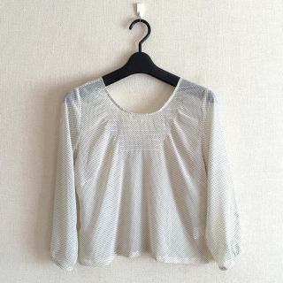 スピックアンドスパン(Spick & Span)のスピック&スパン♡ドット柄シャツ(シャツ/ブラウス(長袖/七分))