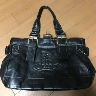 ヴィヴィアンウエストウッド(Vivienne Westwood)の廃番品 ヴィヴィアン アコードバッグ ブラック(トートバッグ)