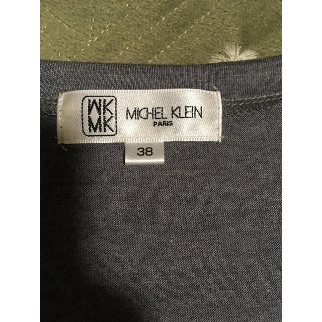 MICHEL KLEIN(ミッシェルクラン)のパンタロ様専用！ミッシェルクラン☆グレーカットソー レディースのトップス(Tシャツ(半袖/袖なし))の商品写真